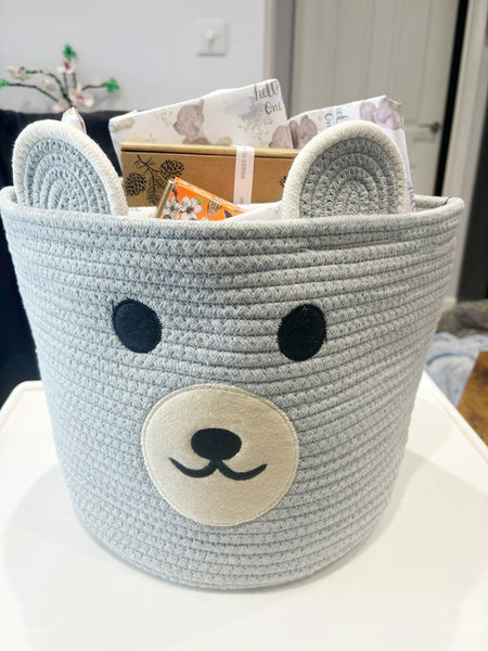 Kids Animal Style Toy Basket