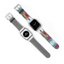 Load image into Gallery viewer, Colourful City Scape Watch Band
