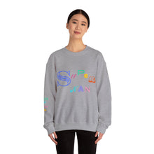 Load image into Gallery viewer, Super Nan Sweatshirt with Personalised Names on the Arm
