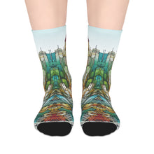 Load image into Gallery viewer, The City Scape Mid-length Socks
