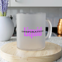 Load image into Gallery viewer, Liquid Inspiration Frosted Glass Mug
