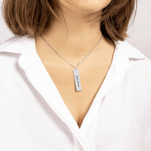 Load image into Gallery viewer, Super Nanna Vertical Bar Necklace
