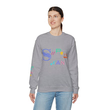 Load image into Gallery viewer, Super Nan Sweatshirt with Personalised Names on the Arm
