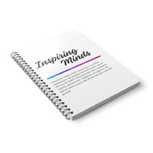 Load image into Gallery viewer, Inspiring Minds Wirobound Softcover Notebook, A5
