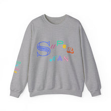 Load image into Gallery viewer, Super Nan Sweatshirt with Personalised Names on the Arm
