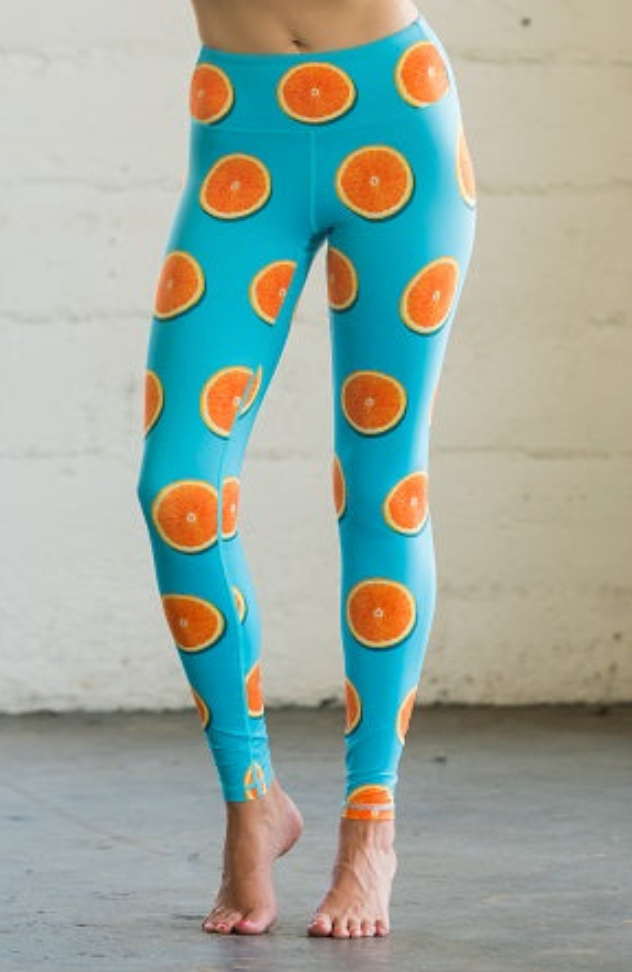 Orange of My Eye Flexi Yoga Leggings