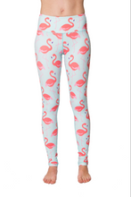 Load image into Gallery viewer, Flamingo Flexi Yoga Leggings
