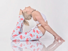 Load image into Gallery viewer, Flamingo Flexi Yoga Leggings
