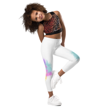 Load image into Gallery viewer, I am an artist splash Kid&#39;s Leggings
