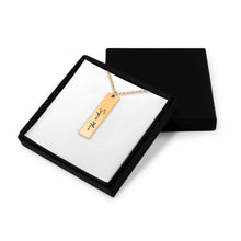 Load image into Gallery viewer, Super Mum Vertical Bar Necklace
